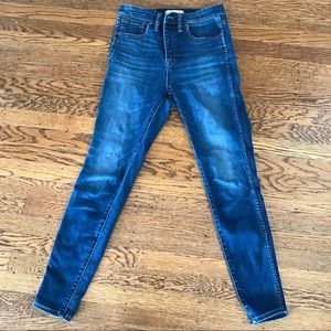 Madewell high-rise skinny - size 28